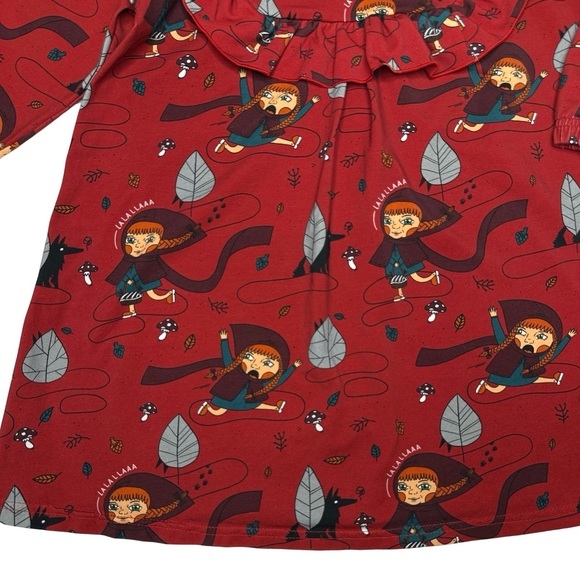 Raspberry Republic Little Miss Crimson Dress - Picture 2 of 4